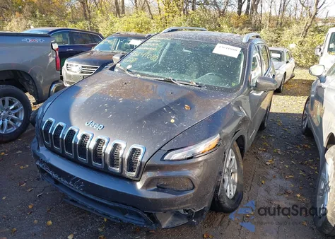 2017 Jeep Cherokee Latitude 4X4 из США, поврежденный, VIN 1C4PJMCB3HW503935